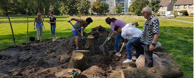 Zuiderpark augustus 2019